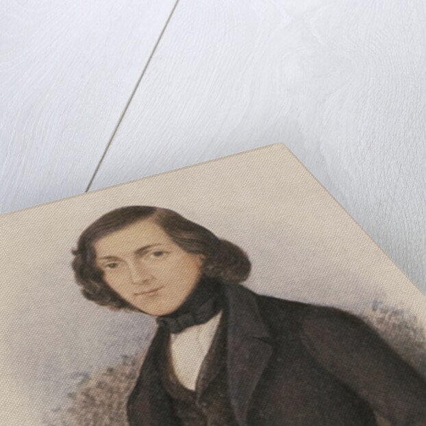 Theodor Fontane, 1843 by German School