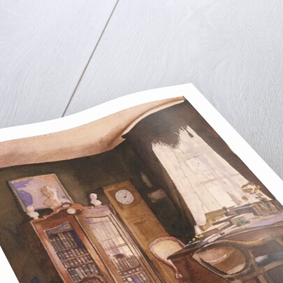 Theodor Fontane's Study by German School