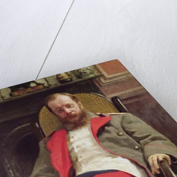 Portrait of Cesar Cui, 1890 by Ilya Efimovich Repin