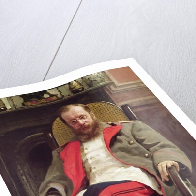 Portrait of Cesar Cui, 1890 by Ilya Efimovich Repin