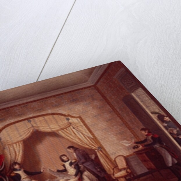 General de Marmont shows Bonaparte the captured flags of Montenetto and Cossaria, 1796 by Italian School