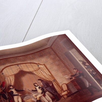 General de Marmont shows Bonaparte the captured flags of Montenetto and Cossaria, 1796 by Italian School