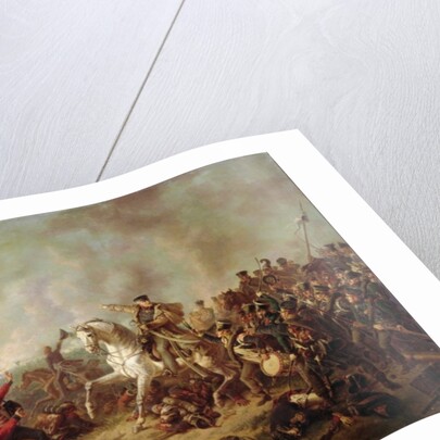The Battle of Waterloo, 19th century by Friedrich Kaiser