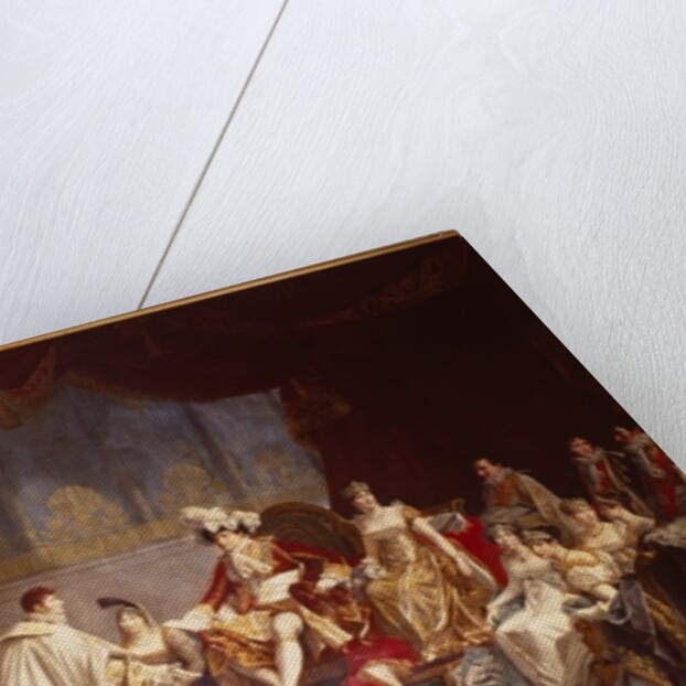 The espousal of Prince Jerome Bonaparte and Princess Catharina Frederica of Wuerttemberg, in Paris, 22nd August 1807 by Jean-Baptiste Regnault