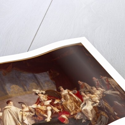 The espousal of Prince Jerome Bonaparte and Princess Catharina Frederica of Wuerttemberg, in Paris, 22nd August 1807 by Jean-Baptiste Regnault