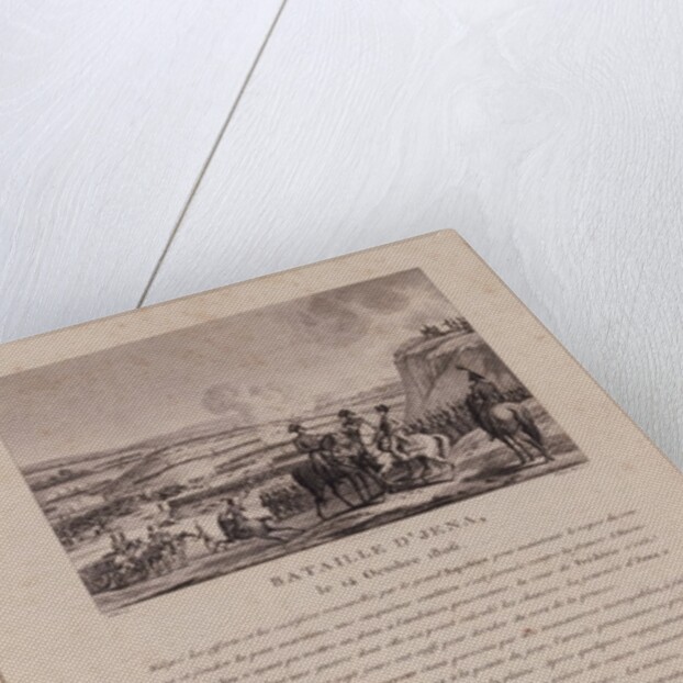 The Battle of Jena, 14th October 1806 by French School