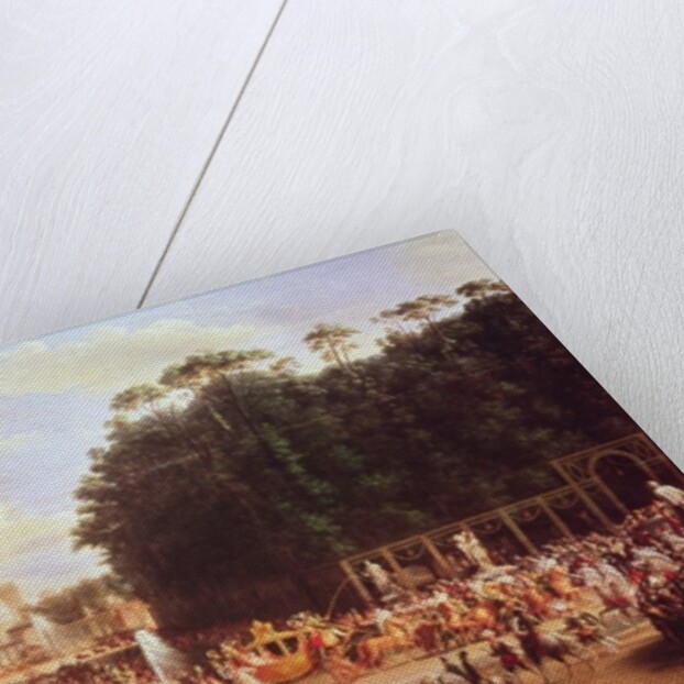 The Entry of Napoleon and Marie-Louise into the Tuileries Gardens on the Day of their Wedding, 2nd April 1810 by Etienne-Barthelemy Garnier