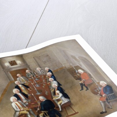 The smoking council of Frederick William I of Prussia, c.1737/8 by George Lisiewski