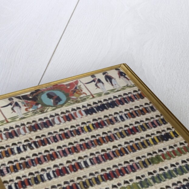 New uniform designs for the Royal Prussian Army, 1799 by German School