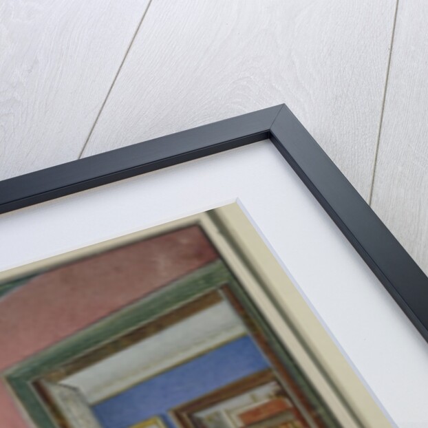 Writing cabinet of the crown princess in the Charlottenhof Palace, Berlin by German School
