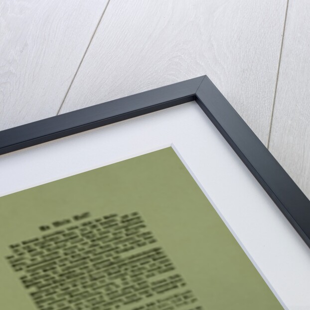 Copy of a declaration from Frederick III to his subjects, 12th March 1888 by German School