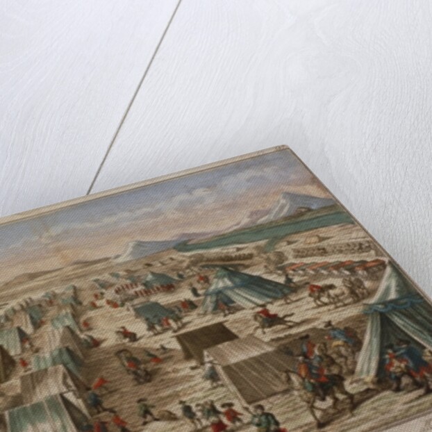 Military camp, c.1780 by Austrian School