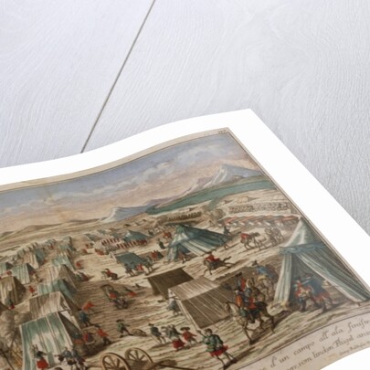 Military camp, c.1780 by Austrian School