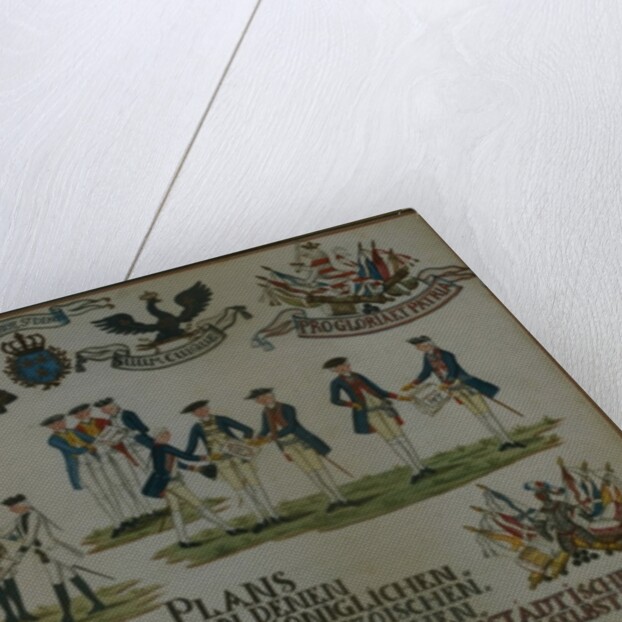 A collection of maneouvre plans of Louis IX of Hesse-Darmstadt by German School