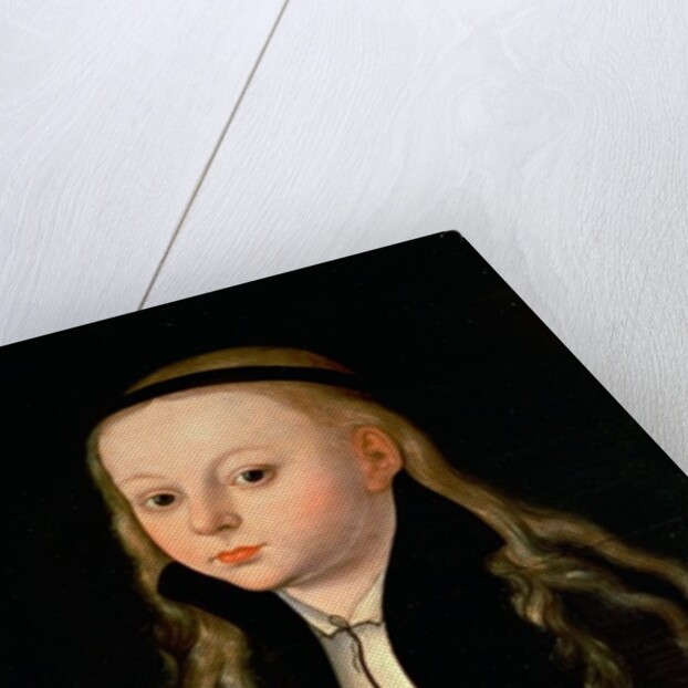 Portrait of a girl, possibly Martin Luther's daughter Magdalena, after Lucas Cranach, Senior, c. 1520 by Anonymous Anonymous