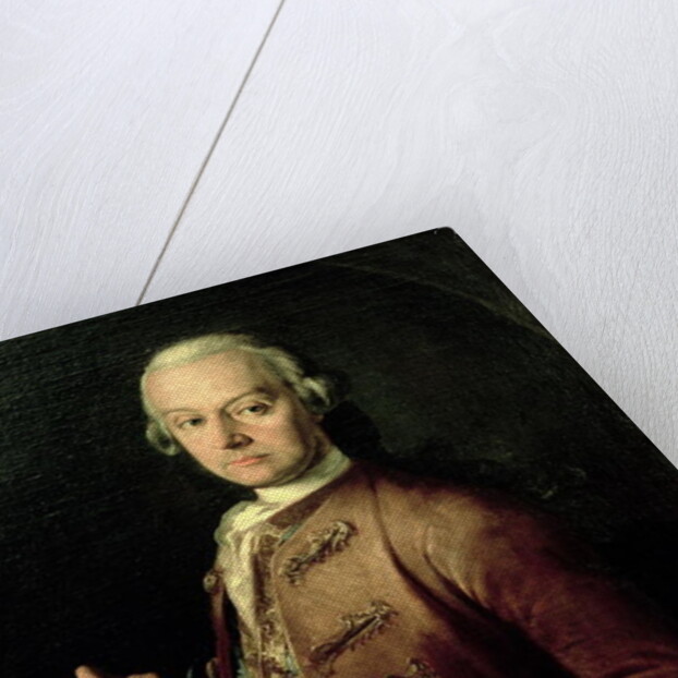 Johann Georg Leopold Mozart, father of Wolfgang Amadeus, 1765 by Peter Anton Lorenzoni