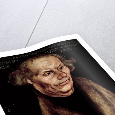 Hans Luther, Father of Martin Luther by Lucas the Elder Cranach