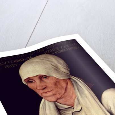 Margarethe Luther, mother of Martin Luther by Lucas the Elder Cranach