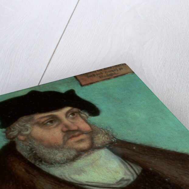 Friedrich III, the Wise, Elector of Saxony by Lucas the Elder Cranach