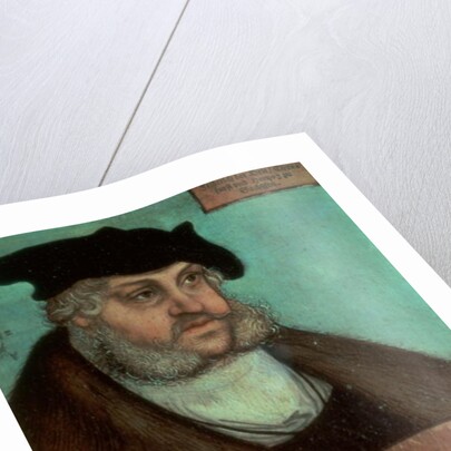 Friedrich III, the Wise, Elector of Saxony by Lucas the Elder Cranach