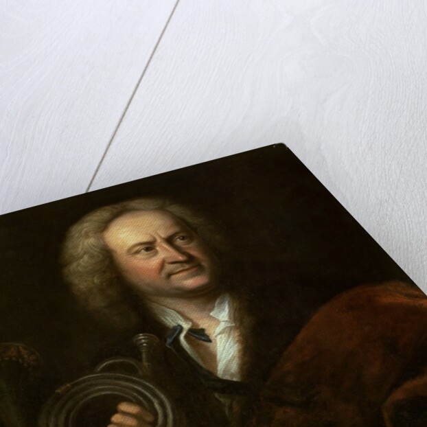 Gottfried Reiche, Senior Musician and Solo Trumpeter of Bach's Orchestra by Elias Gottleib Haussmann