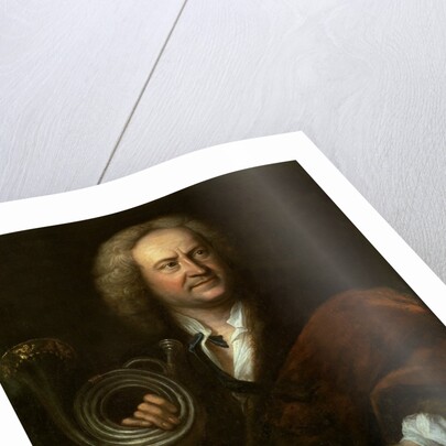 Gottfried Reiche, Senior Musician and Solo Trumpeter of Bach's Orchestra by Elias Gottleib Haussmann