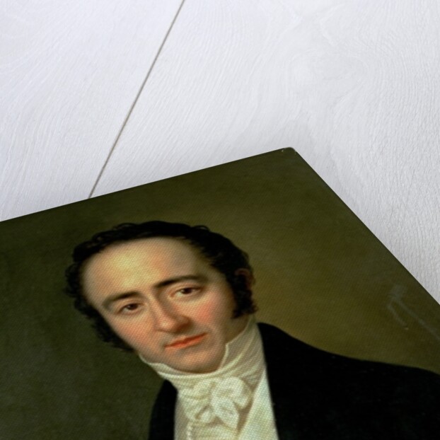 Franz Xaver Mozart, later known as Wolfgang Amadeus, younger son of Wolfgang Amadeus Mozart, 1825 by Karl Gottlieb Schweikert