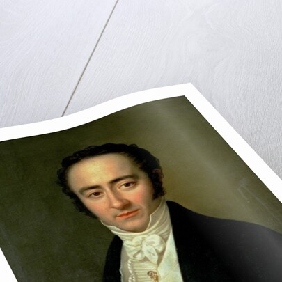 Franz Xaver Mozart, later known as Wolfgang Amadeus, younger son of Wolfgang Amadeus Mozart, 1825 by Karl Gottlieb Schweikert