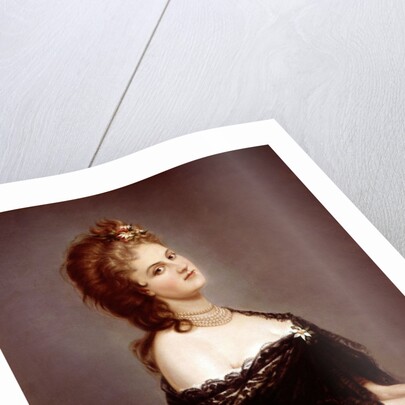 Virginia Oldoini, Countess of Castiglione, after a photo by Pierre-Louis Pierson, 1862 by Michele Gordigiani
