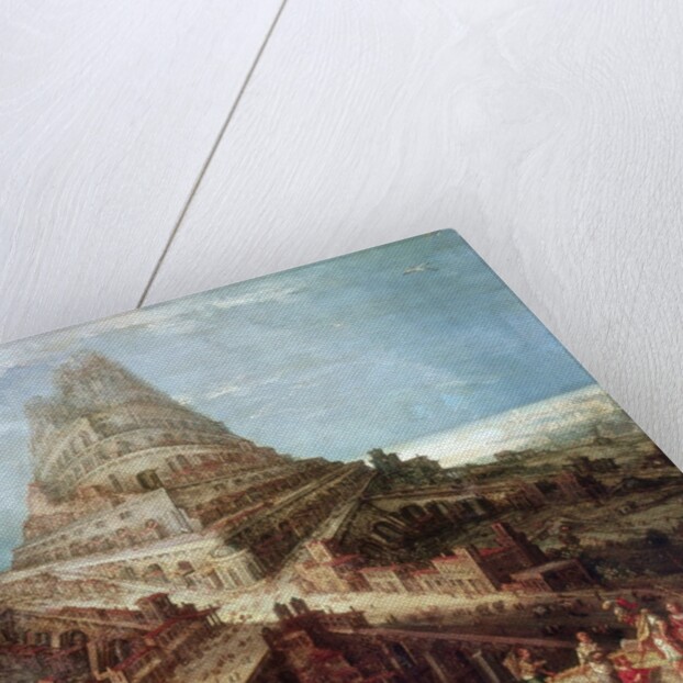 Construction of the Tower of Babel, 16th-17th century by Hendrick van Cleve