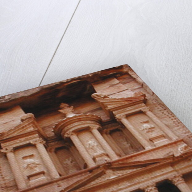 Facade of the Khazneh Firaoun by Nabatean