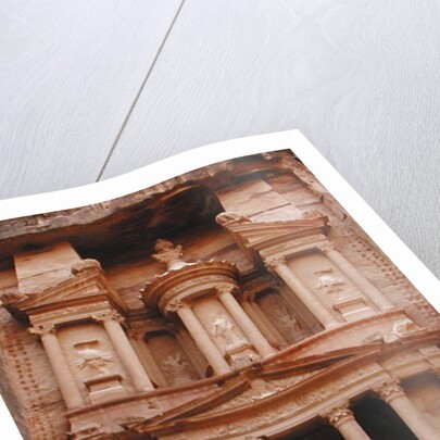 Facade of the Khazneh Firaoun by Nabatean
