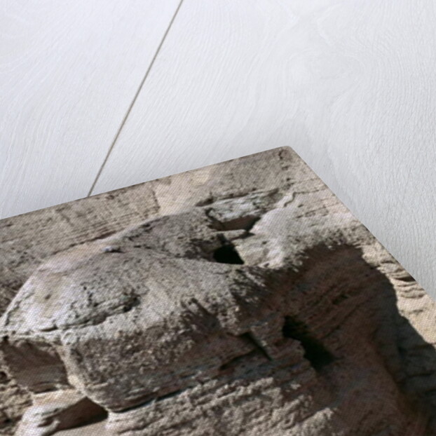 View of the Qumran Caves, where the Dead Sea Scrolls were discovered in 1947 by Anonymous