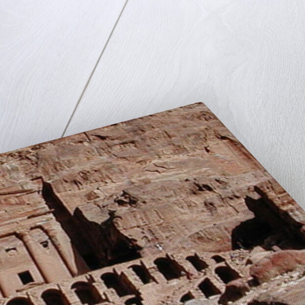 Rock tombs by Nabatean