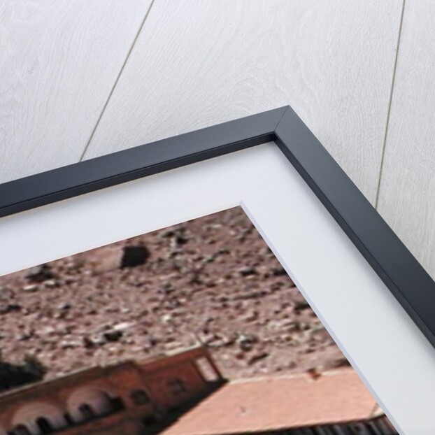 View of the complex of the Sacred Monastery of the God-Trodden Mount Sinai by Byzantine School