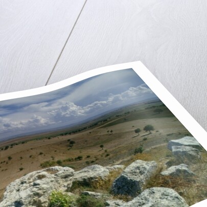 View from Troy of the surrounding landscape by Anonymous