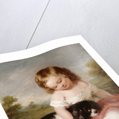 Portrait of Sir Henry M. Meysey-Thompson 1st Baron Knaresborough as a Boy, 1860 by Frederick Richard Say