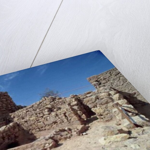 Remains of the fortress palace, built by Herod the Great c.37-31 BC by Anonymous