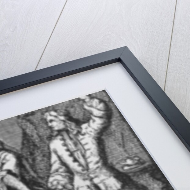 Illustration from 'The Rape of the Lock' by Alexander Pope 1714 by English School