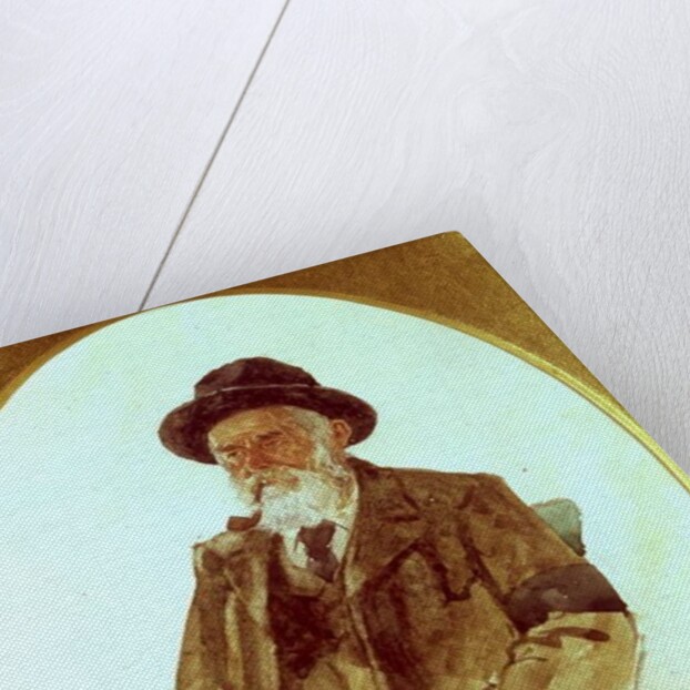 Portrait of Melchior Anderegg by English School