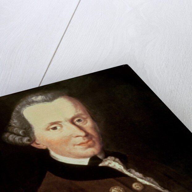 Immanuel Kant, 1768 by Johann Gottlieb Becker