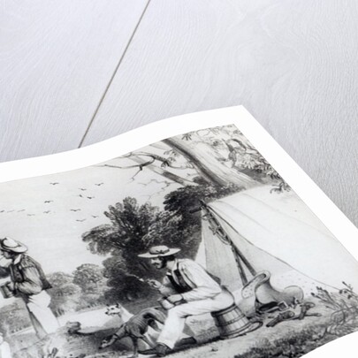 An exploring party in search of suitable land for a sheep-run, c.1847 by Alexander Denistoun Lang