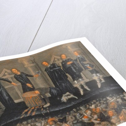 An Eyewitness Representation of the Execution of King Charles I in 1649 by John Weesop