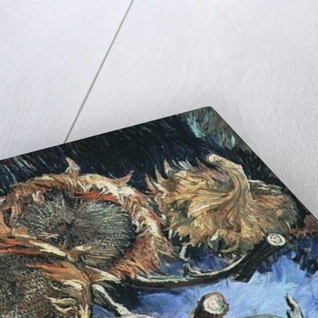 Four sunflowers gone to seed, 1887 by Vincent van Gogh