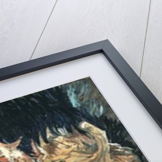 Four sunflowers gone to seed, 1887 by Vincent van Gogh