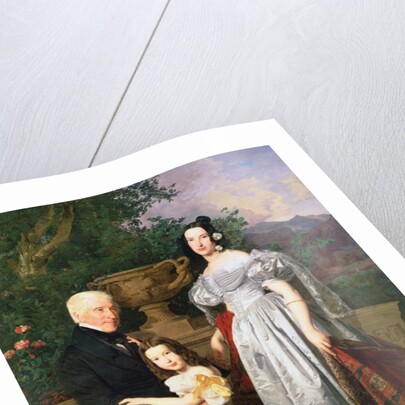 The Kerzman Family, c.1840 by Ferdinand Georg Waldmuller