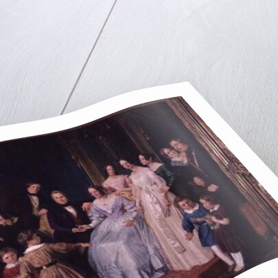 The Neuss Family, 1842 by Johann Baptist Joseph Bastine