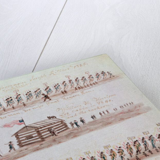 Three sketches depicting events in American history by Lewis Miller