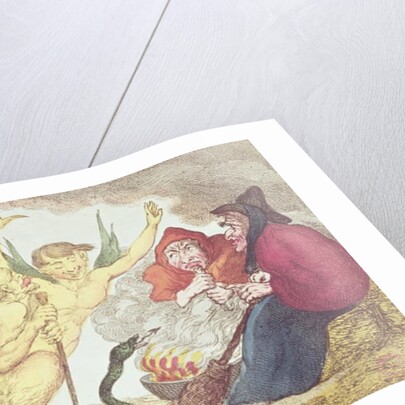 Witches in a Hayloft by Thomas Rowlandson