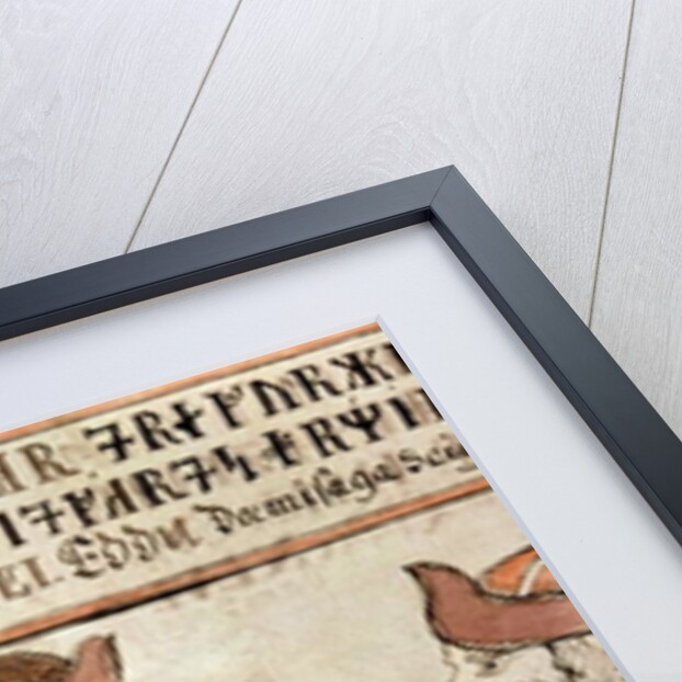 Thor fishing for the serpent of Midgard by Icelandic School